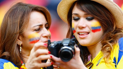صور بنات الإكوادور في كأس العالم 2014 , صور مشجعات الإكوادور في كأس العالم 2014