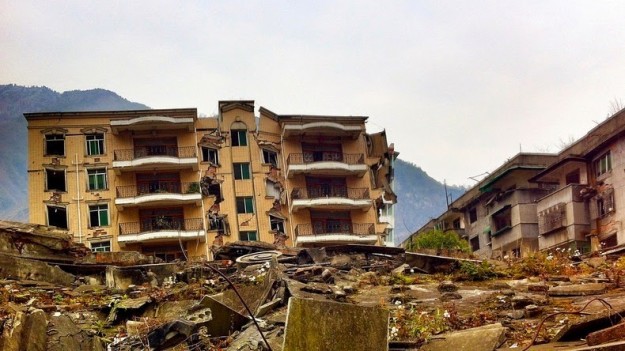 صور زلزال سيشوان في الصين سنة 2008