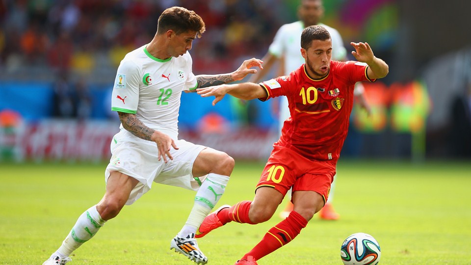 ملخص ونتيجة مباراة الجزائر و بلجيكا في كاس العالم اليوم الثلاثاء 17-6-2014