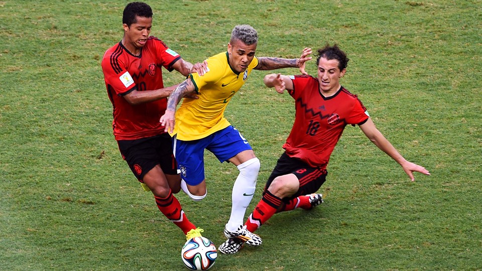 صور مباراة البرازيل والمكسيك في كأس العالم اليوم الثلاثاء 17-6-2014