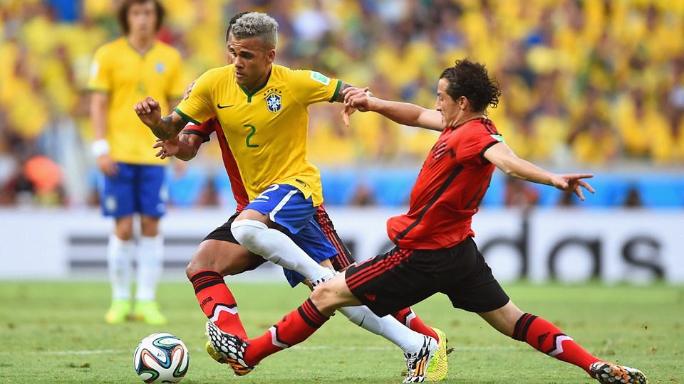 صور مباراة البرازيل والمكسيك في كأس العالم اليوم الثلاثاء 17-6-2014