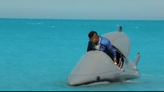 صور القرش في برنامج رامز جلال رمضان 2014 , صور برنامج رامز قرش البحر 2014