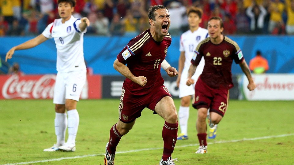 صور مباراة روسيا وكوريا الجنوبية في كأس العالم اليوم الاربعاء 18-6-2014