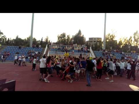 بالفيديو رقص طلاب الجامعة اللبنانية على اغنية بشرة خير