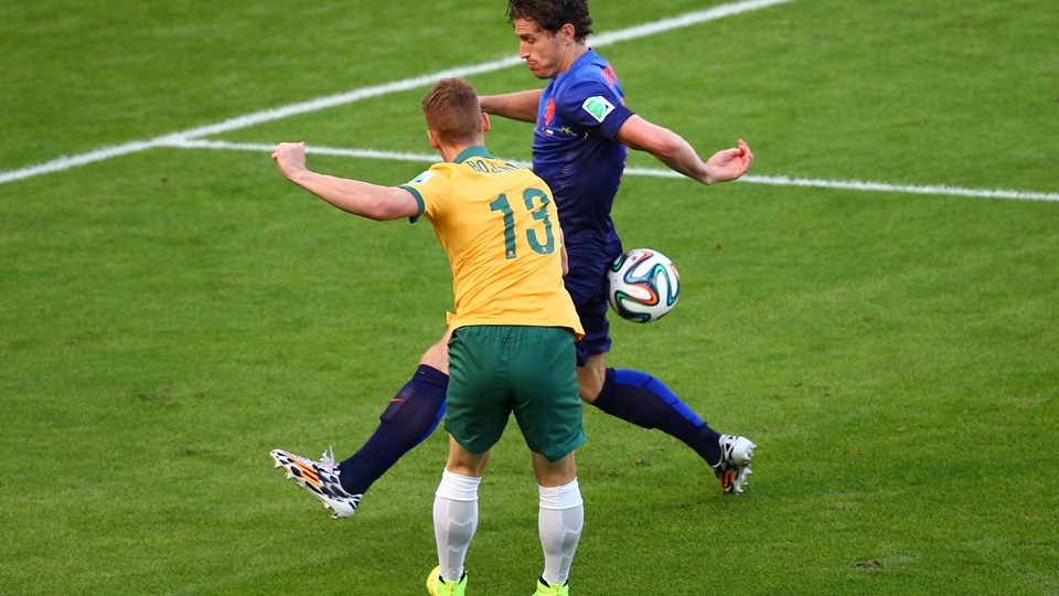 صور مباراة هولندا وأستراليا في كأس العالم اليوم 18-6-2014