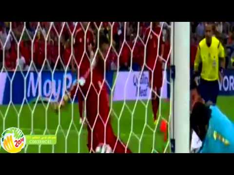 اهداف مباراة تشيلي 2-0 اسبانيا في كأس العالم اليوم 18-6-2014