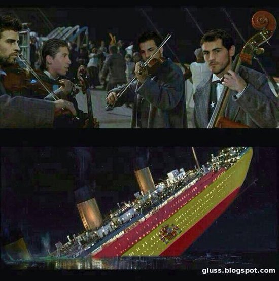 صور مضحكة على خروج اسبانيا من كأس العالم 2014 , صور كوميكس وقفشات عن خسارة اسبانيا في كأس العالم 2014