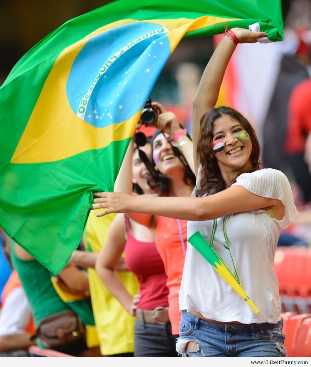 صور أجمل 50 مشجعة في كاس العالم 2014 , صور حسنوات وجميلات مونديال كأس العالم 2014