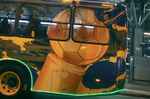 صور المواصلات البرازيلية في مونديال كأس العالم 2014