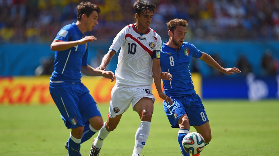 صور مباراة كوستاريكا و ايطاليا في كأس العالم اليوم 20-6-2014