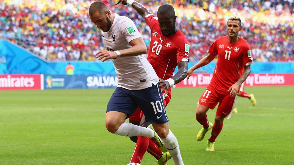 صور مباراة فرنسا وسويسرا في كأس العالم اليوم 20-6-2014