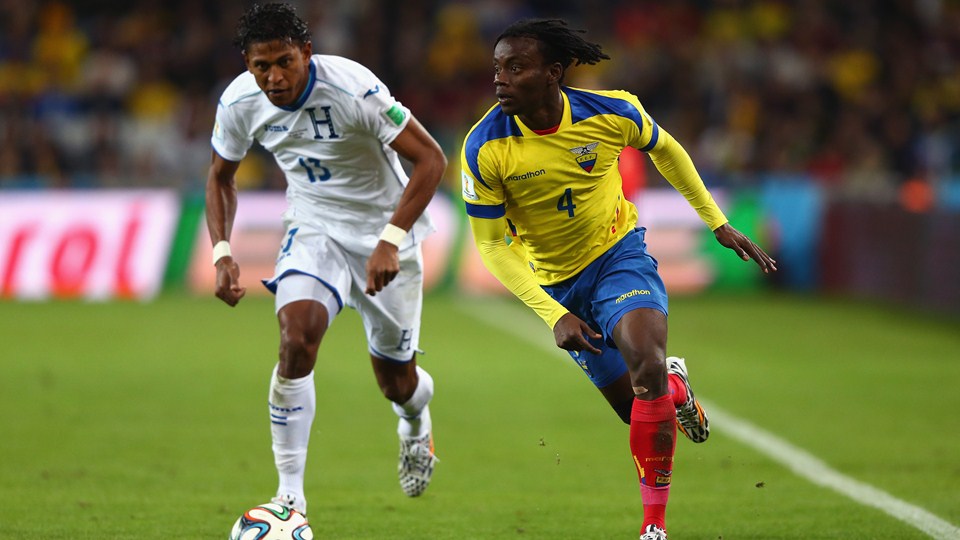ملخص ونتيجة مباراة الإكوادور والهندوراس في كأس العالم 2014