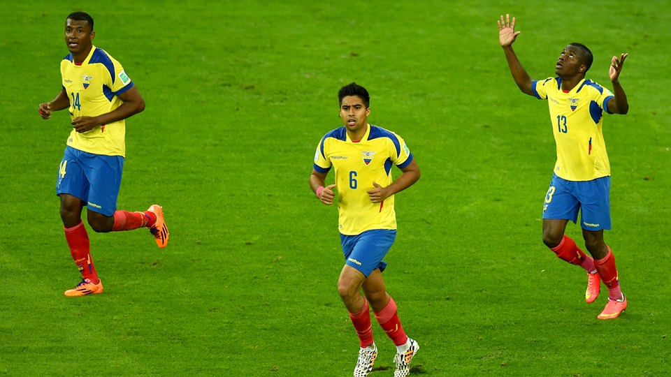 صور مباراة الإكوادور والهندوراس في كأس العالم 2014