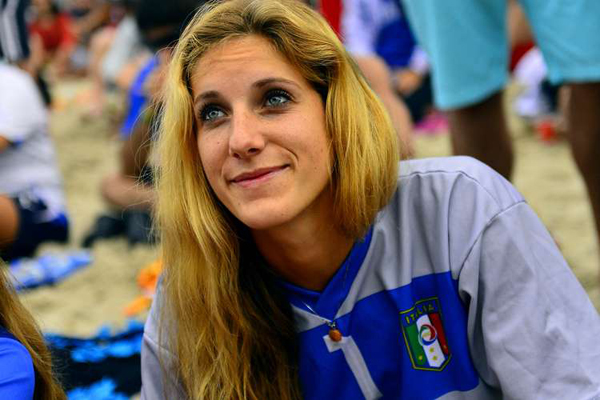 صور جميلات وحسناوات ايطاليا في كأس العالم 2014 , صور بنات ايطاليا في مونديال كأس العالم 2014