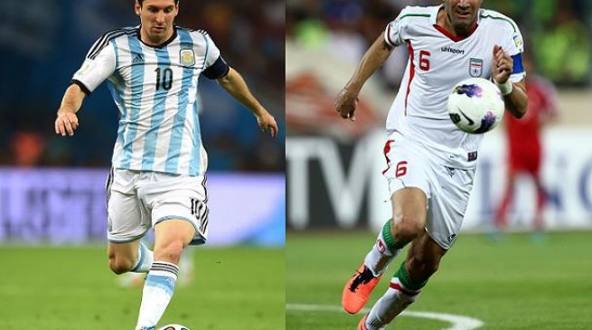 تشكيلة مباراة الأرجنتين و إيران في كأس العالم اليوم السبت 21-6-2014