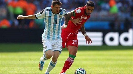 ملخص ونتيجة مباراة الأرجنتين وإيران في كأس العالم اليوم 21-6-2014