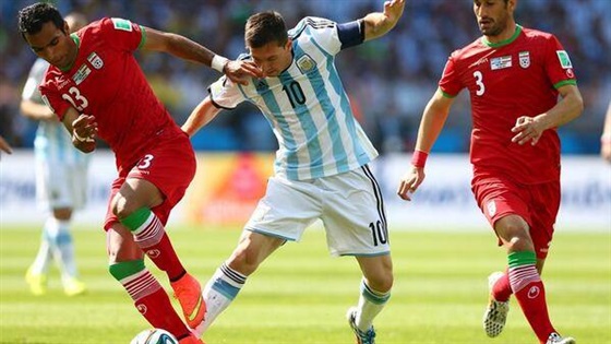 ملخص ونتيجة مباراة الأرجنتين وإيران في كأس العالم اليوم 21-6-2014