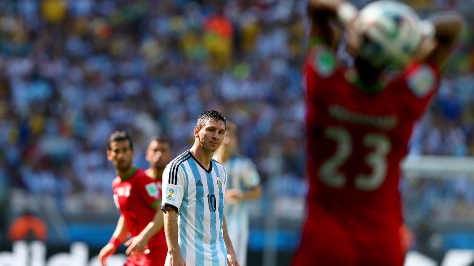 صور مباراة الأرجنتين وإيران في كأس العالم اليوم 21-6-2014
