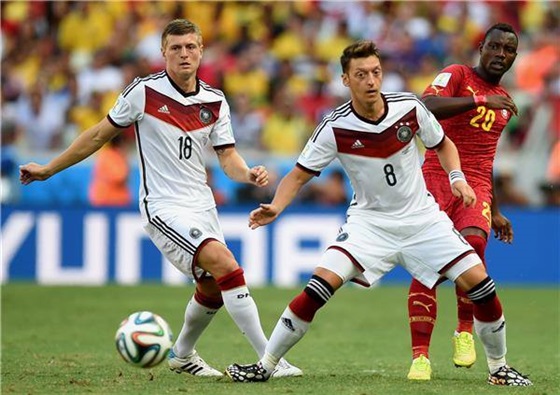 ملخص ونتيجة مباراة ألمانيا وغانا في كأس العالم اليوم 21-6-2014