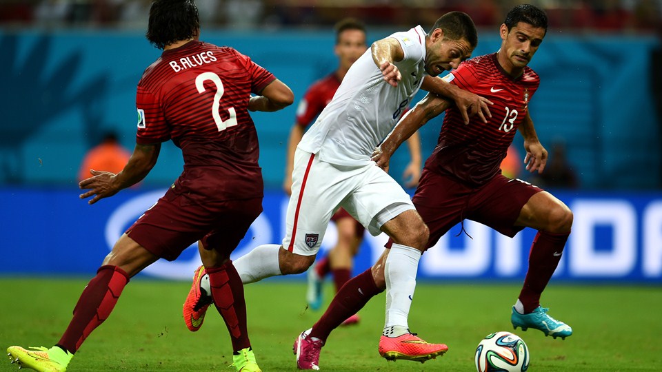 صور مباراة البرتغال وأمريكا في كأس العالم الاثنين 23-6-2014