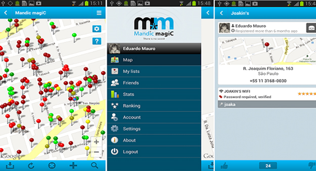 تحميل تطبيق Mandic magiC لاختراق شبكة الوايرلس لأجهزة الايفون والأندرويد 2014