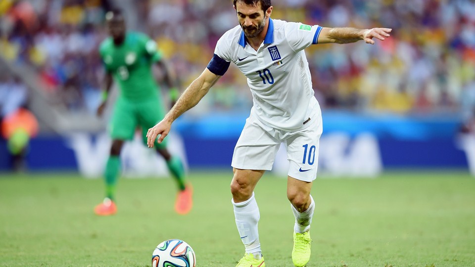 صور مباراة اليونان وساحل العاج في كأس العالم الثلاثاء 24-6-2014