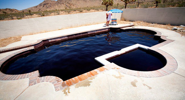 صور أول حمام سباحة في العالم من الكولا