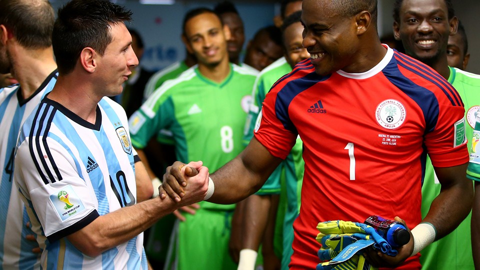 صور مباراة الأرجنتين ونيجيريا في كأس العالم الاربعاء 25-6-2014