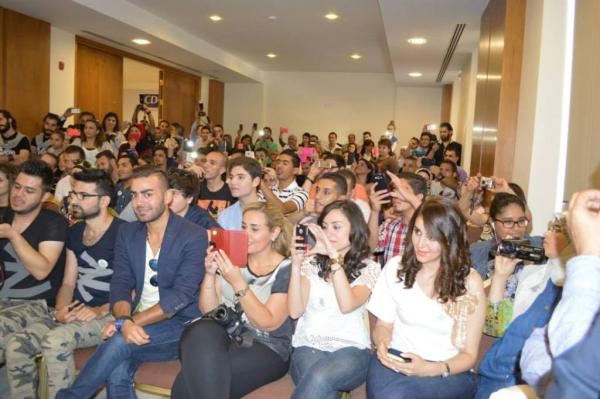 صور استقبال نجوى كرم في مهرجان جرش 2014 بالأردن