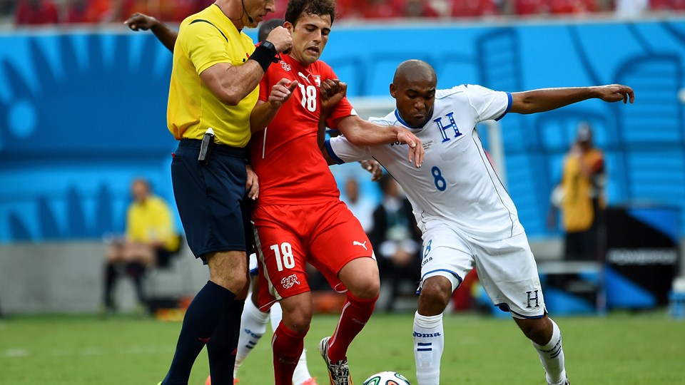 صور مباراة سويسرا والهندوراس في كأس العالم الاربعاء 25-6-2014