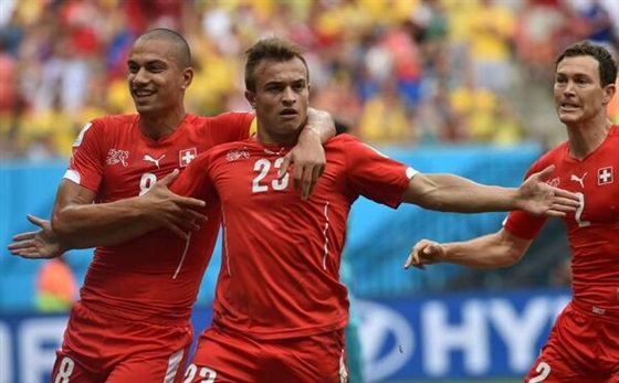 نتيجة مباراة سويسرا والهندوراس في كأس العالم اليوم الاربعاء 25-6-2014