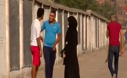 بالفيديو حادثة تحرش جديدة في منطقة عين شمس 2014