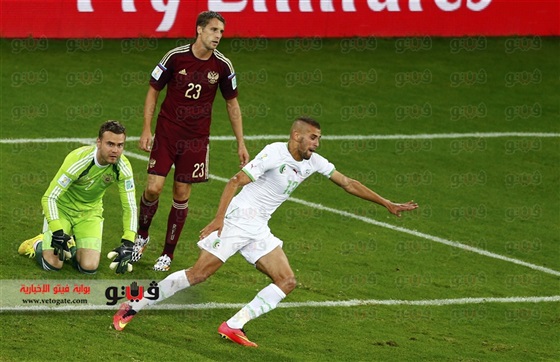 بالصور ملخص مباراة الجزائر وروسيا في كأس العالم اليوم الخميس 26-6-2014