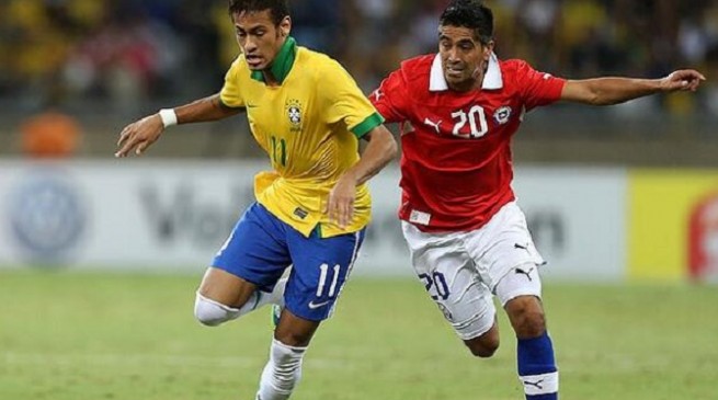 تشكيلة مباراة البرازيل وتشيلي في دور الـ16 من كأس العالم اليوم 28-6-2014