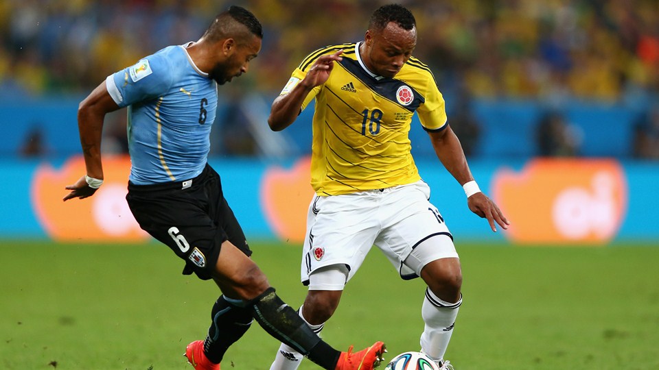 صور مباراة كولومبيا والأوروجواي في كأس العالم اليوم السبت 28-6-2014