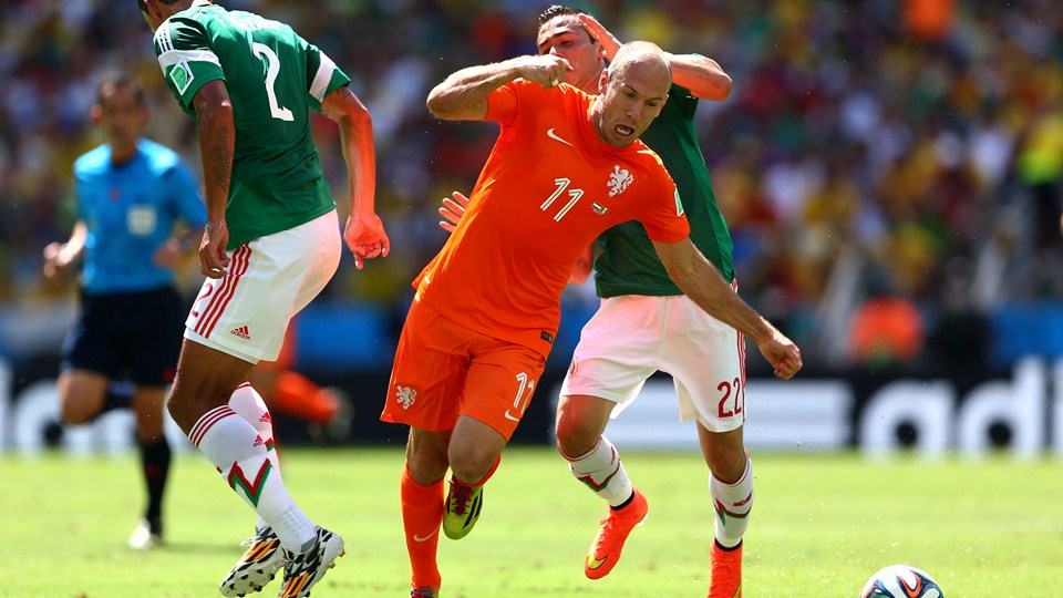 صور مباراة هولندا والمكسيك في كأس العالم اليوم 29-6-2014
