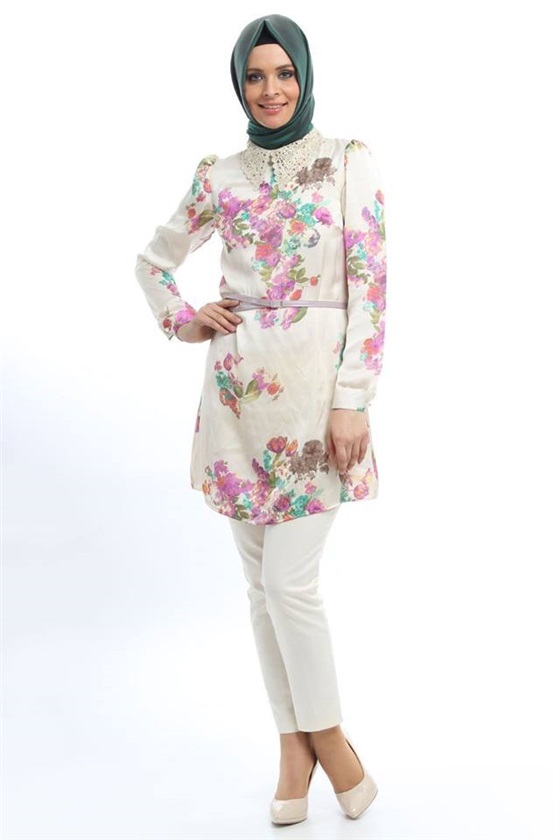صور لفات حجاب تركية على الموضة 2014 , صور لفات حجاب لشهر رمضان 2014