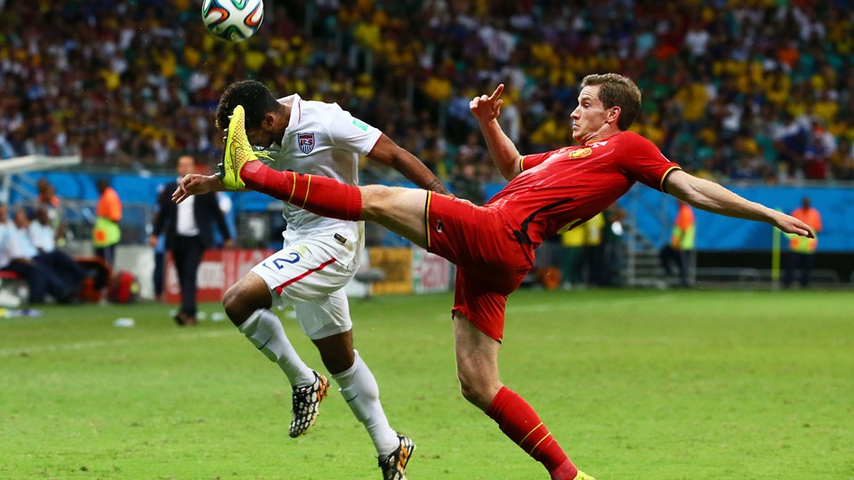 صور مباراة بلجيكا وأمريكا في كأس العالم اليوم 1-7-2014