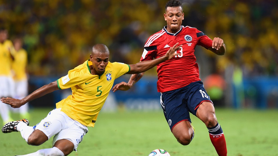 صور مباراة البرازيل وكولومبيا في كأس العالم اليوم 4-7-2014