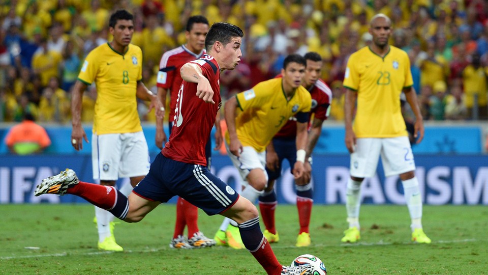 صور مباراة البرازيل وكولومبيا في كأس العالم اليوم 4-7-2014