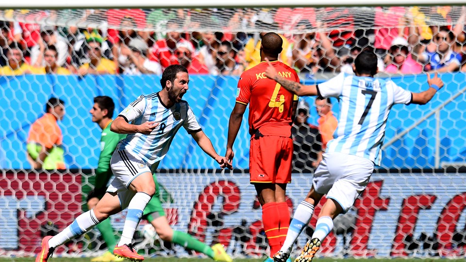 صور مباراة الأرجنتين وبلجيكا في كأس العالم اليوم السبت 5-7-2014