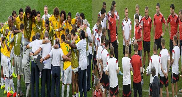 تقديم كامل لمباراة البرازيل والمانيا الثلاثاء 8-7-2014 في كأس العالم