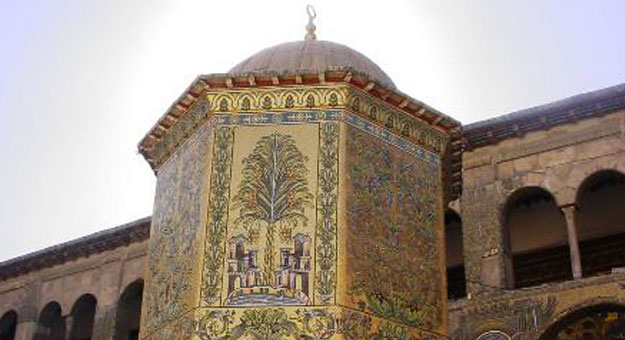 صور زخارف المسجد الأموى بدمشق