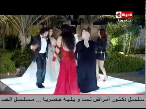 بالفيديو رقص مصطفى شعبان بطريقة هستيريه في مسلسل أمراض نسا