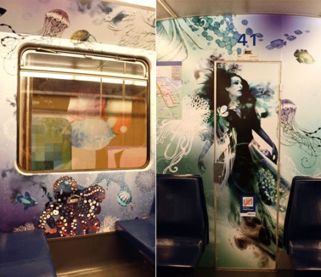 صور لوحات ورسومات مترو الأنفاق في امستردام