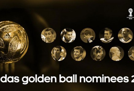 أسماء اللاعبين المرشحين للفوز بجائزة أفضل لاعب في كأس العالم 2014