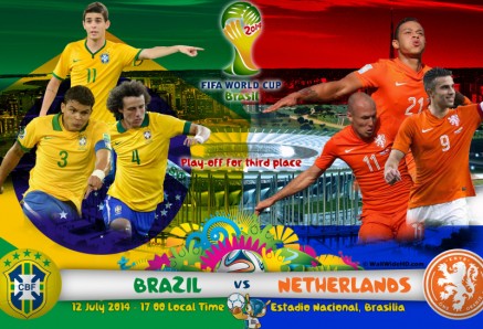 عاجل وبالمجان مباراة البرازيل وهولندا في كأس العالم 2014 علي بي أن سبورت المفتوحة