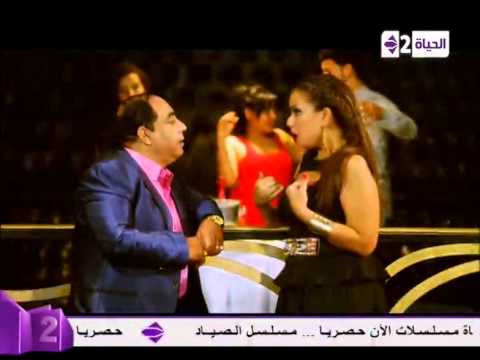 بالفيديو مشهد كوميدي رائع بين محمد إمام وريم البارودى في مسلسل دلع بنات