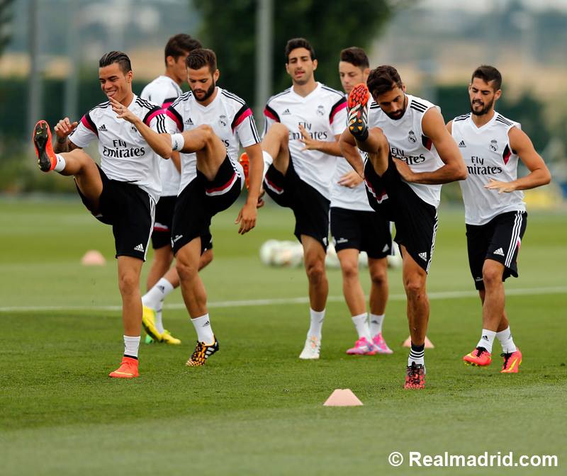 صور تدريبات ريال مدريد استعدادا للموسم الجديد 2014/2015