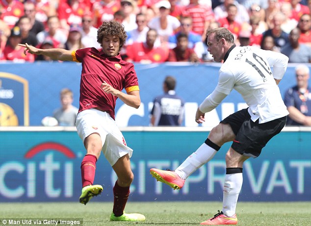 صور مباراة مانشستر يونايتد و روما في بطولة جينيس اليوم 26-7-2014